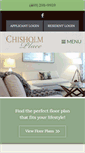 Mobile Screenshot of chisholmplace.com